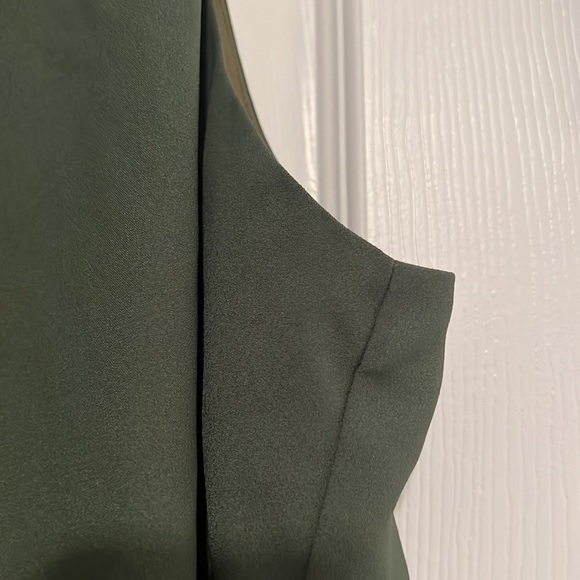 Jcrew Green Ruffle Top - Picture 3 of 6